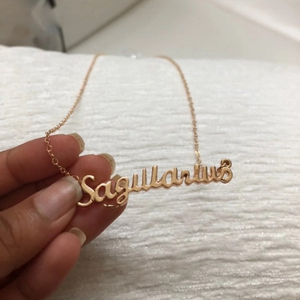 NWT Sagittarius Zodiac Sign Necklace